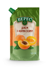 Джем з абрикосами дой-пак