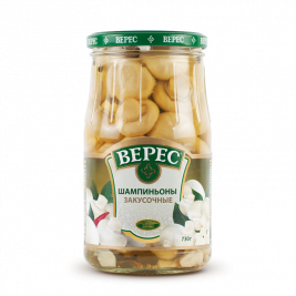 Шампiньйони маринованi  закусочнi