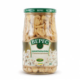 Шампiньйони стерилiзованi