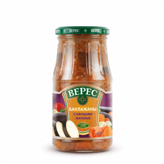 Баклажани смажені з овочами