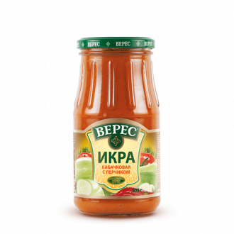 Zucchini spread with hot pepper