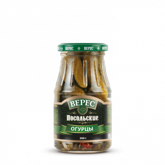 Pickled cornichons "Posolskyye"