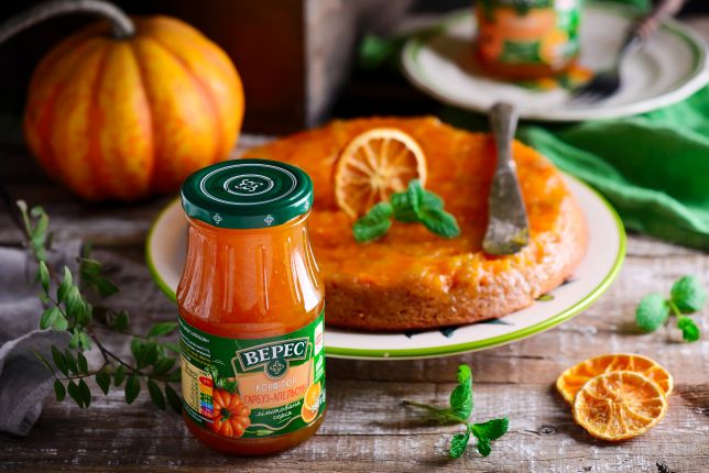 Gluten-free Pie with Pumpkin and Orange Confiture